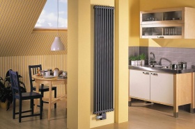 Как подключить вертикальный радиатор отопления